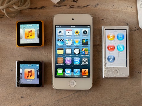 Konvolut apple ipod 3x - ipod:,