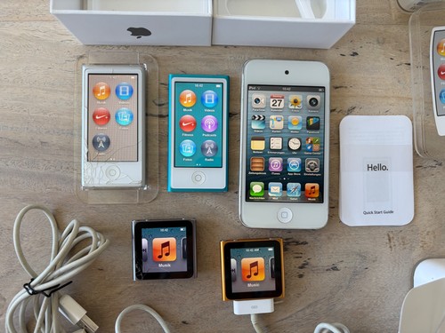 Konvolut apple ipod - ipod:, 4x